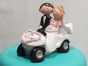 Just Married Cake Topper