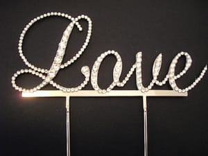 Love Cake Topper