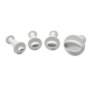 Oval Plunger Cutter Set of 4