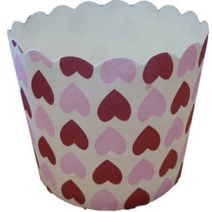 Hearts Baking Cups