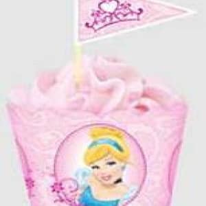 Princess Cupcake Wrappers and Picks