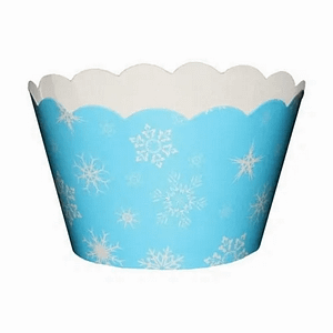 Snowflake Cupcake Wrappers