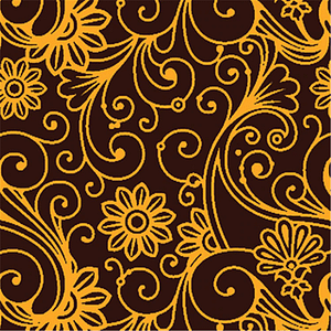 Filigree Chocolate Transfer Sheet